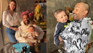 Hardik Pandya Shares A Happy Picture With Agastya, The Little Munchkin Smiles Exactly Like His Daddy