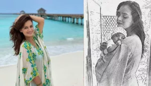 New Mommy, Dia Mirza Feels Grateful To Be Able To Celebrate Her First Diwali With Son, Avyaan