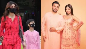 Shilpa Shetty Spotted Wearing A Watch Worth More Than Rs. 35 Lakhs For Diwali Shopping With Son