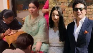 Sara Tendulkar Wore A Lehenga Worth More Than Rs. 1.5 Lakhs For A Diwali Party With Friends [Photos]