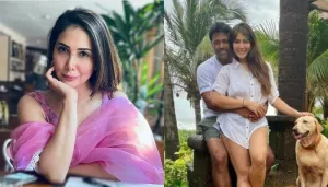 Kim Sharma Shares A Romantic Picture With  Her Boyfriend, Leander Paes, Calls Him A 'Snack'