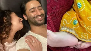 Shaheer Sheikh's Wife, Ruchikaa Kapoor Shares A Candid Picture Of Him With Their Daughter