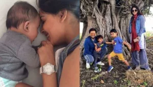 Genelia D'Souza Twins With Kids, Riaan And Rahyl For A Photoshoot, Pens B'day Wish For Her Firstborn