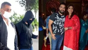 Shilpa Shetty's Husband, Raj Kundra Covers Face With A Hoodie As He Gets Papped With Her At Airport