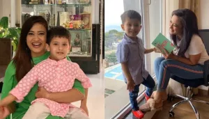 Shweta Tiwari Shares A Goofy Video On Her Son, Reyansh's Birthday, Calls Him 'Khushi Ka Katora'