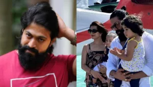 K.G.F. Star, Yash Shares Pictures With Radhika Pandit, Ayra And Yatharv From Their Maldives Vacation