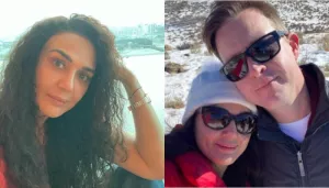 Preity Zinta Shares The First Photo With One Of Her Twins, Says She Is 'Loving It All'