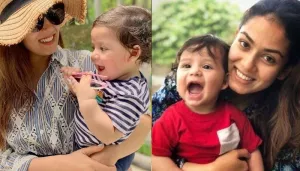 Mira Rajput Shares Her Struggles Of Getting Clicked With Son, Zain Kapoor, Latter Photobombs Her Pic