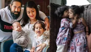 Radhika Pandit's Daughter, Ayra Tries To Feed Baby Brother, Yatharv, Mommy Shares A Throwback Video