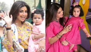 Shilpa Shetty Kundra Twins In White With Samisha, Sets Major Mother-Daughter Goals