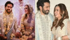 Varun Dhawan's 'Dulhan', Natasha Dalal Flaunts Her Huge Diamond Engagement Ring After Their Wedding