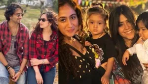 Shaheer Sheikh And Ruchikaa Kapoor Twin In Black For Ekta Kapoor's Son, Ravie Kapoor's Birthday Bash