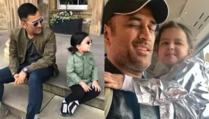 Mahendra Singh Dhoni Takes His Daughter, Ziva On A Ride But 'Not On A Bike', Baby Girl Shares Photo