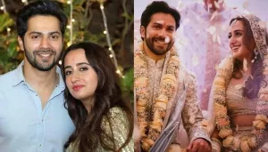 Varun Dhawan's Wife, Natasha's First Outing As 'Mrs Dhawan', Spotted With 'Chooda' And 'Mehendi'