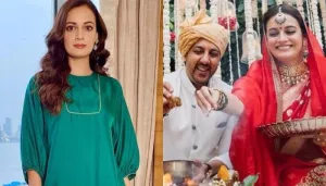 Dia Mirza Shares Unseen Pictures From Her Mehendi Ceremony, Exudes The Bridal Glow