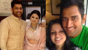 Mahendra Singh Dhoni Grooves On The Dance Floor With Wifey, Sakshi Dhoni, The Duo Looks Super Cute