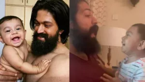 K.G.F Star, Yash Playing With His Son, Yatharv Is Pure Love, Gives A Glimpse Of The Father-Son Bond