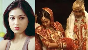 Unseen Picture Of Tina Ambani As Gujarati Bride, Wearing Panetar, From Her Wedding With Anil Ambani