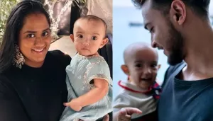 Arpita Khan Sharma And Aayush Sharma Shower Love On 'Little Brat', Ayat Sharma On Maldives Vacation