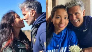 Milind Soman Passionately Locks Lips With His Wife Ankita Konwar, Breaks The Internet With Their PDA