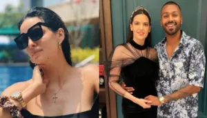 Natasa Stankovic's Stunning Pool Picture Kissing Her 'Sunshine', Hardik Pandya Exudes Couple Goals