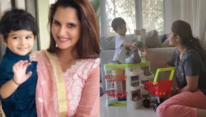 Sania Mirza Shares Glimpses Of Her Cutest Shopkeeper, Izhaan As The Mommy-Son Duo Play Supermarket