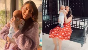 Jankee Parekh Swings On Swing With Sufi On Which She's Been Swinging Since Birth, Relives Childhood