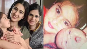 Saba Ali Khan Shares A Throwback Picture Of Sara Ali Khan Acing The Role Of A 'Lil Momma' To Ibrahim