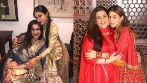 Sara Ali Khan Shares A Picture With Her Mother, Amrita Singh Giving Her A Nice Head Massage