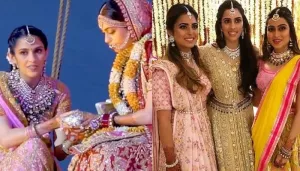 Shloka Mehta's Sister, Diya And Ayush's Wedding, Mehta Sisters Twinned With Isha Ambani On Sangeet