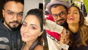 Unseen Video Of Hina Khan's BF, Rocky Jaiswal Taking Care Of Her Post Covid Is Pure Couple Goals