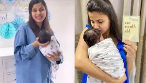 New Mom, Vrinda Dawda Completes 40 Days Of Parenthood, Posts A Family Picture With Her Little One