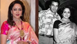 Hema Malini Recreates Husband, Dharmendra's 'Jat Yamla Pagla Deewana' Hook Step, Video Inside