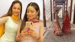 Neeru Bajwa's Sister, Rubina Bajwa Wears Unique 'Sharara' Suit On Her Wedding, Actress Shares Video