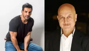 Anupam Kher Takes A Slight Dig At John Abraham, Says 'Usse Mere Jitna Lamba Dialogue Bulwa Lo'