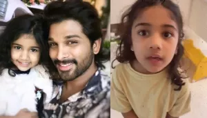 Allu Arjun Posts A Video To Wish His Baby Girl, Arha As She Cutely Complains About Bees To Her Daddy