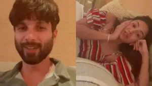 Shahid Kapoor Leaves Mira Kapoor Blushing As He Asks Her 'You Don't Like My Hairy Legs?'