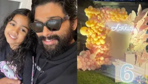 Allu Arjun Posts Inside Glimpses Of Daughter, Allu Arha's Butterfly-Themed 6th Birthday Celebration
