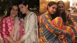 Sara Ali Khan Visits Mahakaleshwar Temple With Amrita Singh, They Are Pure Mother-Daughter Goals