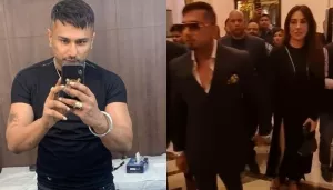 Yo Yo Honey Singh Is Dating Tina Thadani Within Months Of His Divorce, Twins With Her In Black