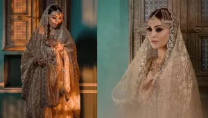 Hansika Motwani's Iconic 'Sharara' Set For Her Sufi Night Worth Rs. 3 Lakhs Featured Mirror Works