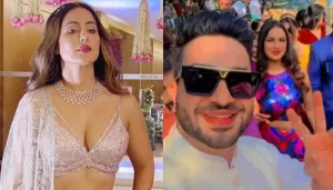 Hina Khan And Aly Goni Put Their Dancing Shoes And Groove Their Heart Out At Manager's Wedding