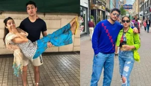 Sara Ali Khan Shares A Cute Picture With Her 'Iggy' Riding On A Swing From Their Christmas Vacation