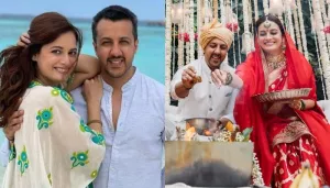 Dia Mirza Shares Glimpses Of Her Sustainable Wedding With Vaibhav Rekhi On Their 1st Anniversary