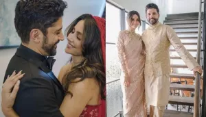 Shibani Dandekar Drops Unseen Pictures With Her Husband, Farhan Akhtar From Their Reception Party