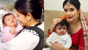 Charu Asopa Shares A Few Glimpses With Her Baby Girl, Ziana From Her 'Dhoond Puja'