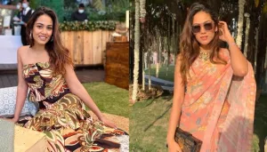 Mira Rajput Aces Her Fashion Game As She Poses With Christian Dior Luxury Bag Worth Rs. 2.5 Lakhs