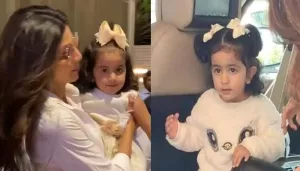 Shilpa Shetty Kundra's Night Out With Daughter, Samisha, The Little One's 'Bye Tata' Wins Hearts