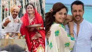 Dia Mirza's Husband, Vaibhav Rekhi Protects Her From Being Mobbed, As They Went For Dinner Date