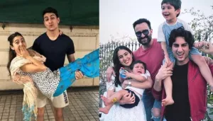Sara Ali Khan Shares A Monochrome Picture Of Her 'Iggy Potter', Ibrahim And Mentions Her Two Loves